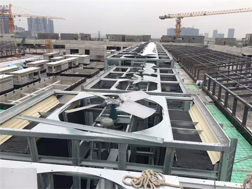 康明幫您分析使得玻璃鋼水塔溫度急劇上升的影響因素(圓形玻璃鋼冷卻水